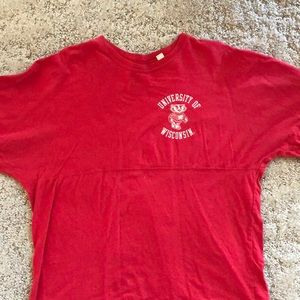 Long sleeve graphic badger tee